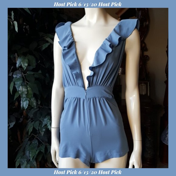 Pins & Needles Dresses & Skirts - 👽 Urban Outfitters | Periwinkle Ruffled Romper 👽